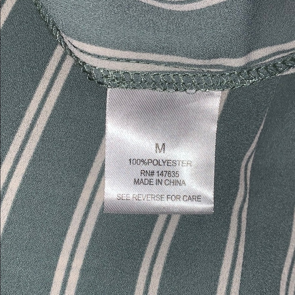 Romeo & Juliet striped off the shoulder blouse - Picture 7 of 8